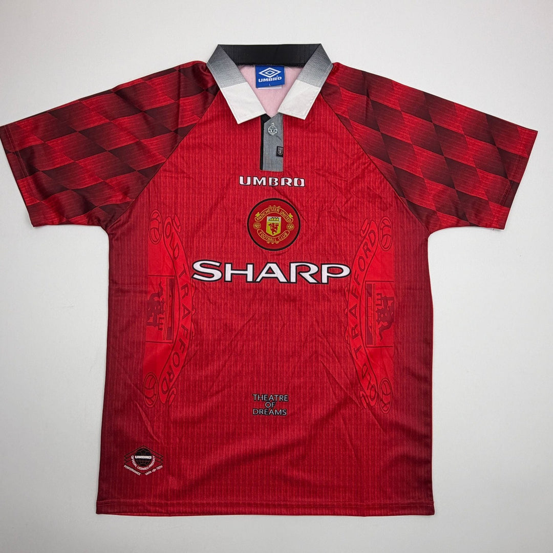 Autographed/Signed Nicky Butt Manchester United Red Soccer Jersey Beckett COA