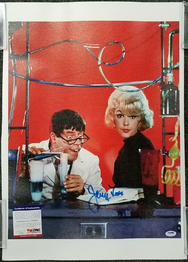 Jerry Lewis signed 16x20 Canvas Photo The Nutty Professor Autograph~ PSA/DNA COA