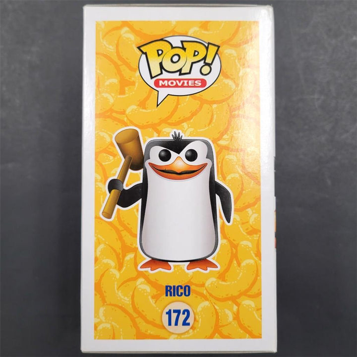Penguins producer Jeffrey Katzenberg signed Rico NYCC Funko Pop 1000 pc ~ BAS