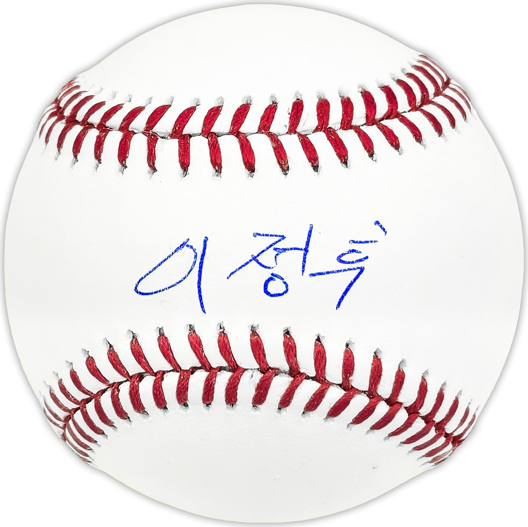 Jung Hoo Lee San Francisco Giants Signed In Korean Official MLB Baseball BAS
