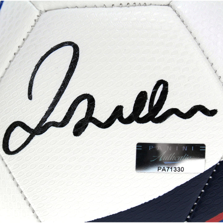 David Beckham Autographed England Team Soccer Ball Panini COA Signed Futbol