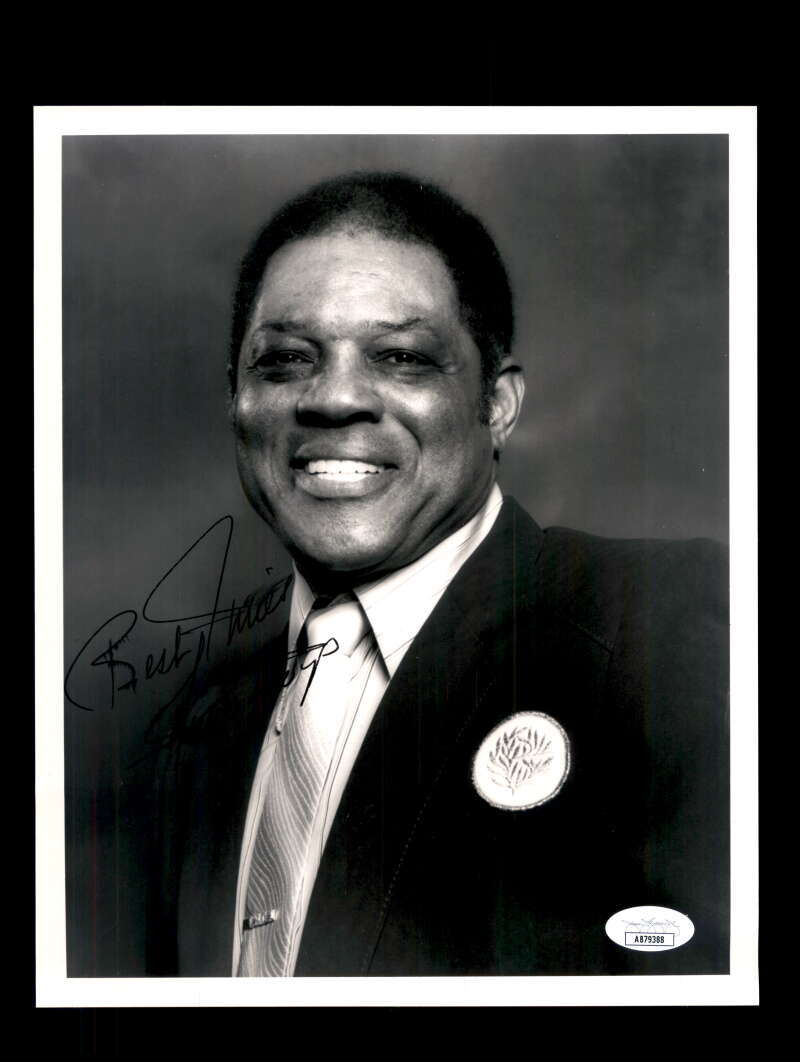 Willie Mays JSA Signed  8x10 Photo Autograph Giants