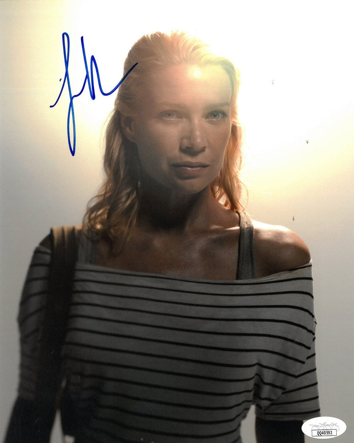 Laurie Holden signed The Walking Dead Andrea 8x10 Photo- JSA #QQ40592