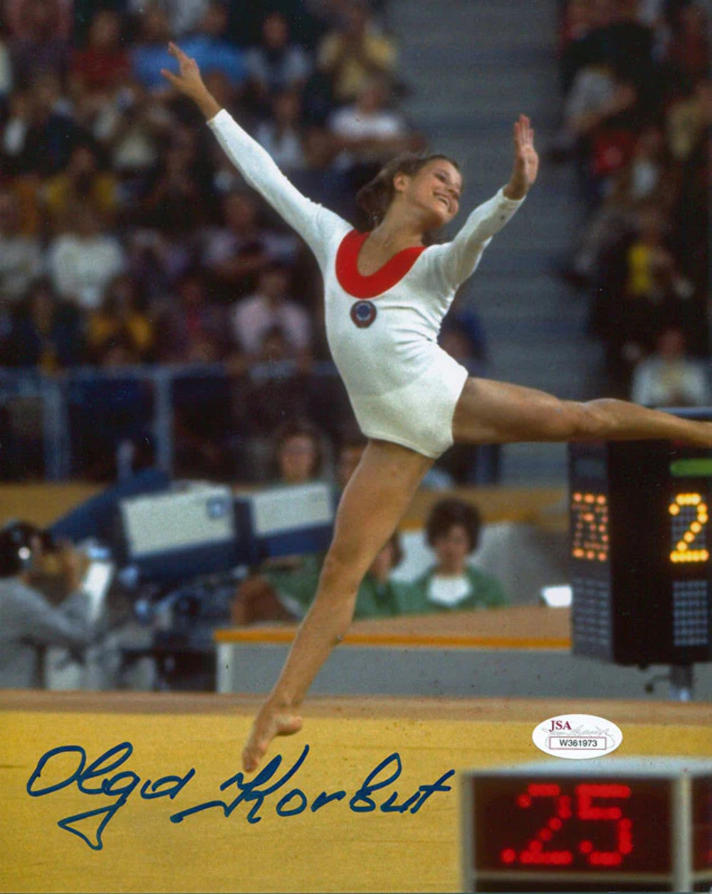 Olga Korbut Autographed 8x10 Photo