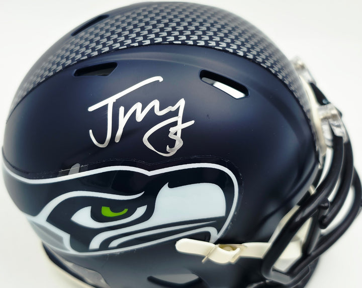 Jason Myers Signed Seahawks SB LX Champions Speed Mini Helmet MCS COA