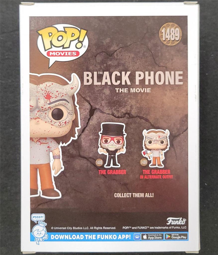 Madeleine McGraw & Mason Thames signed Black Phone Grabber Funko Pop! auto JSA