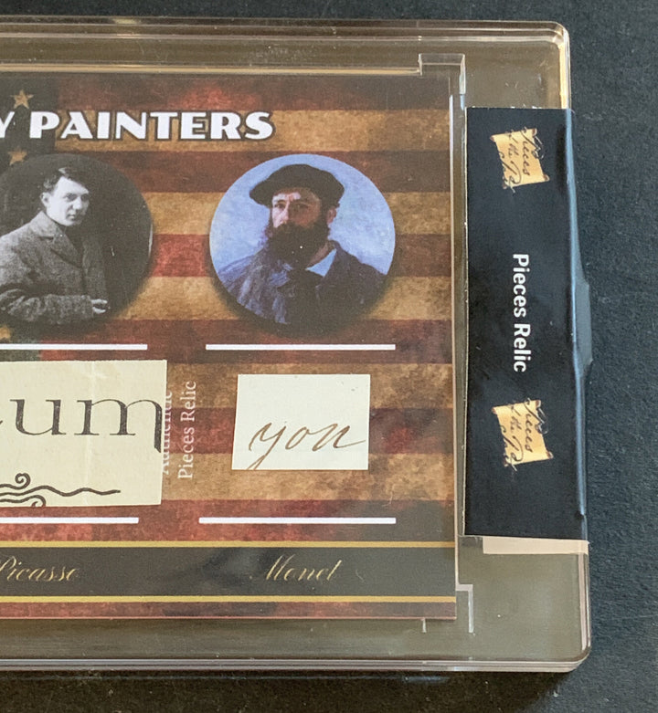 2022 Pieces of Past Relic 6 Way Painters Van Gogh Picasso Monet Munch Renoir