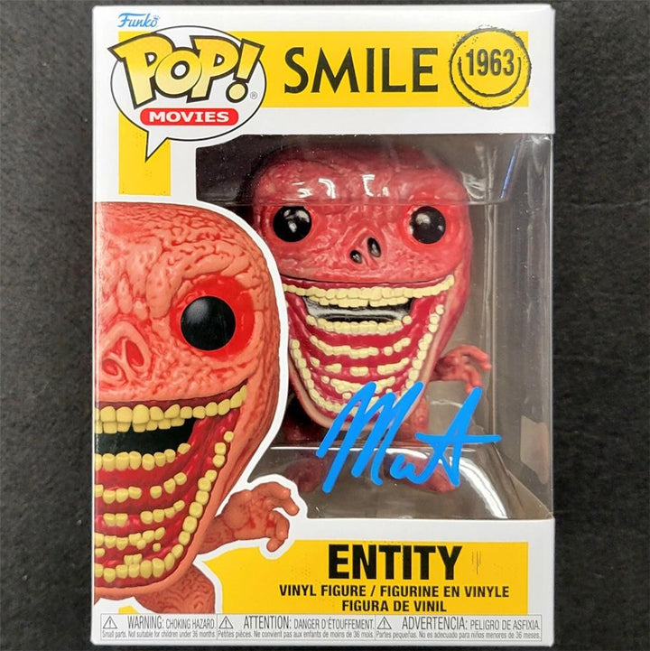 Marti Matulis signed Smile Entity Funko Pop 1963 autograph Beckett BAS Witness