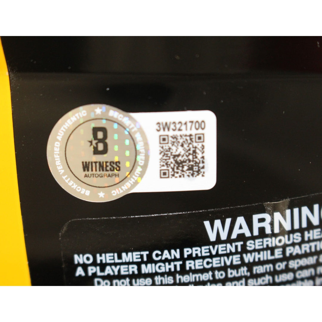 Jerome Bettis Autographed Pittsburgh Steelers Authentic Helmet Beckett W 55274