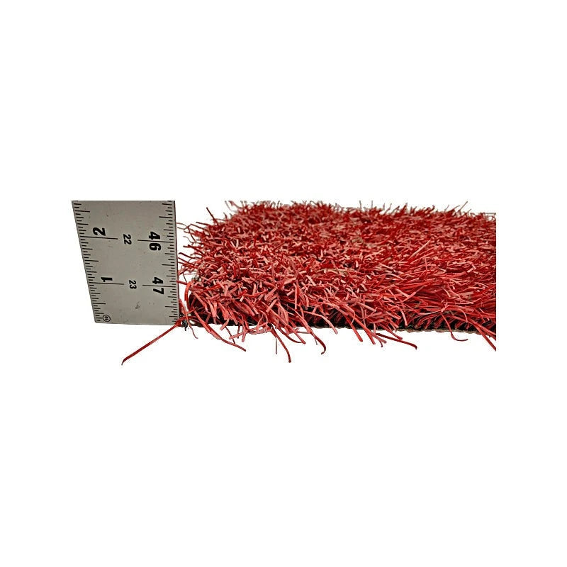 Ohio State 1' x 1' Piece of Authentic Ohio Stadium Red Endzone Turf