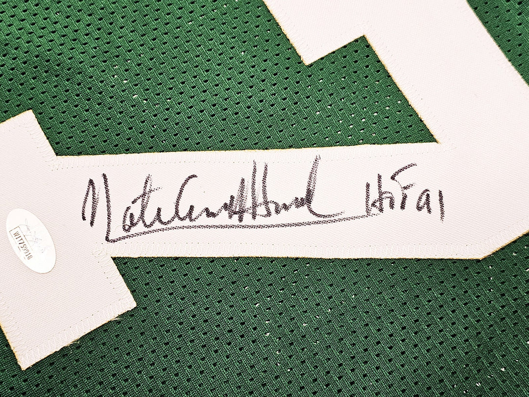 Boston Celtics Nate "Tiny" Archibald Auto Signed Green Jersey "HOF 91" JSA