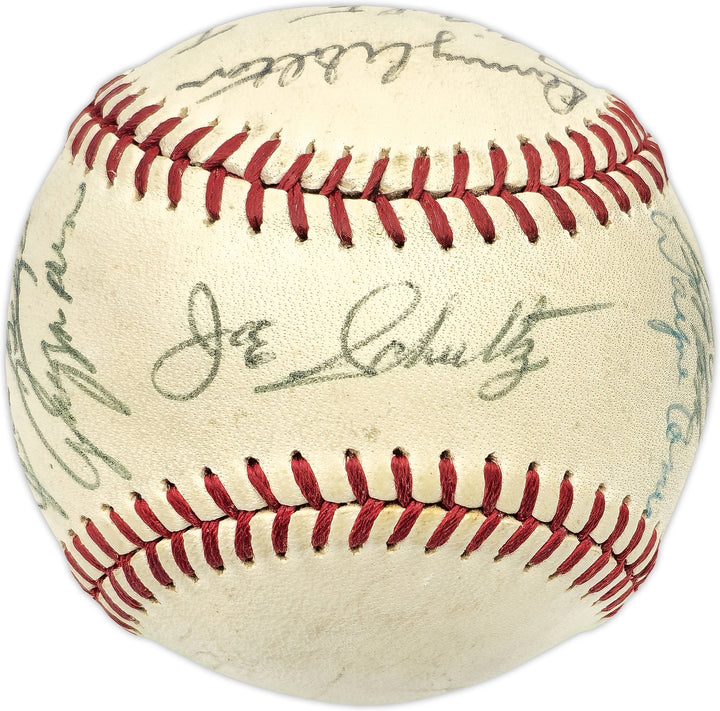 1969 Pilots Team Signed Auto Cronin AL Baseball 28 Sigs Miguel Fuentes Beckett