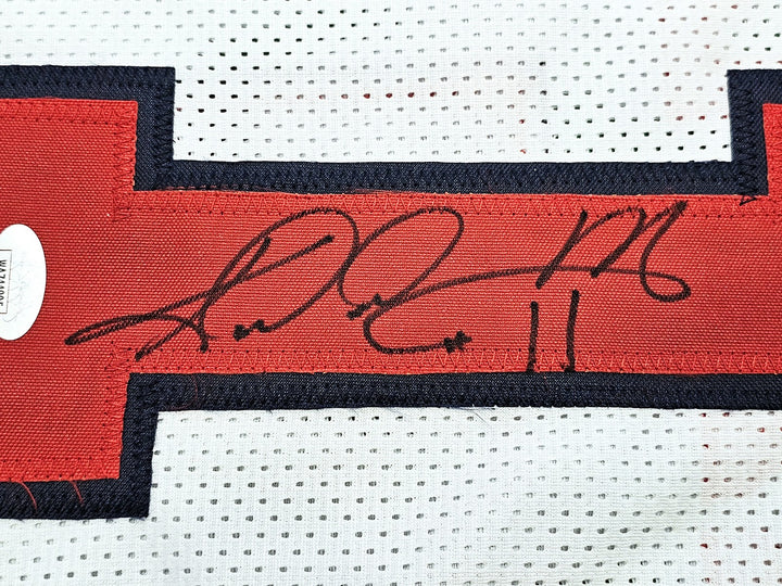 Team USA Karl Malone Autographed Signed White Jersey JSA