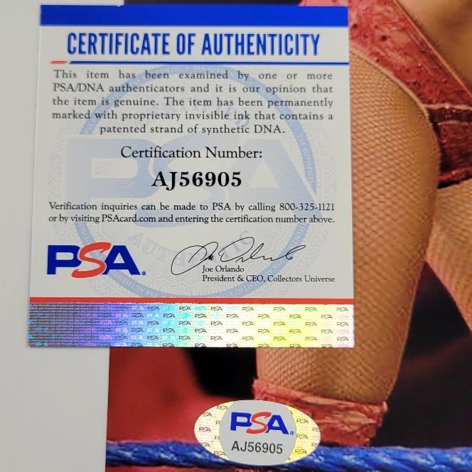 Eva Marie signed 8x10 photo autograph WWE Wrestling Diva ~ PSA/DNA COA (A)