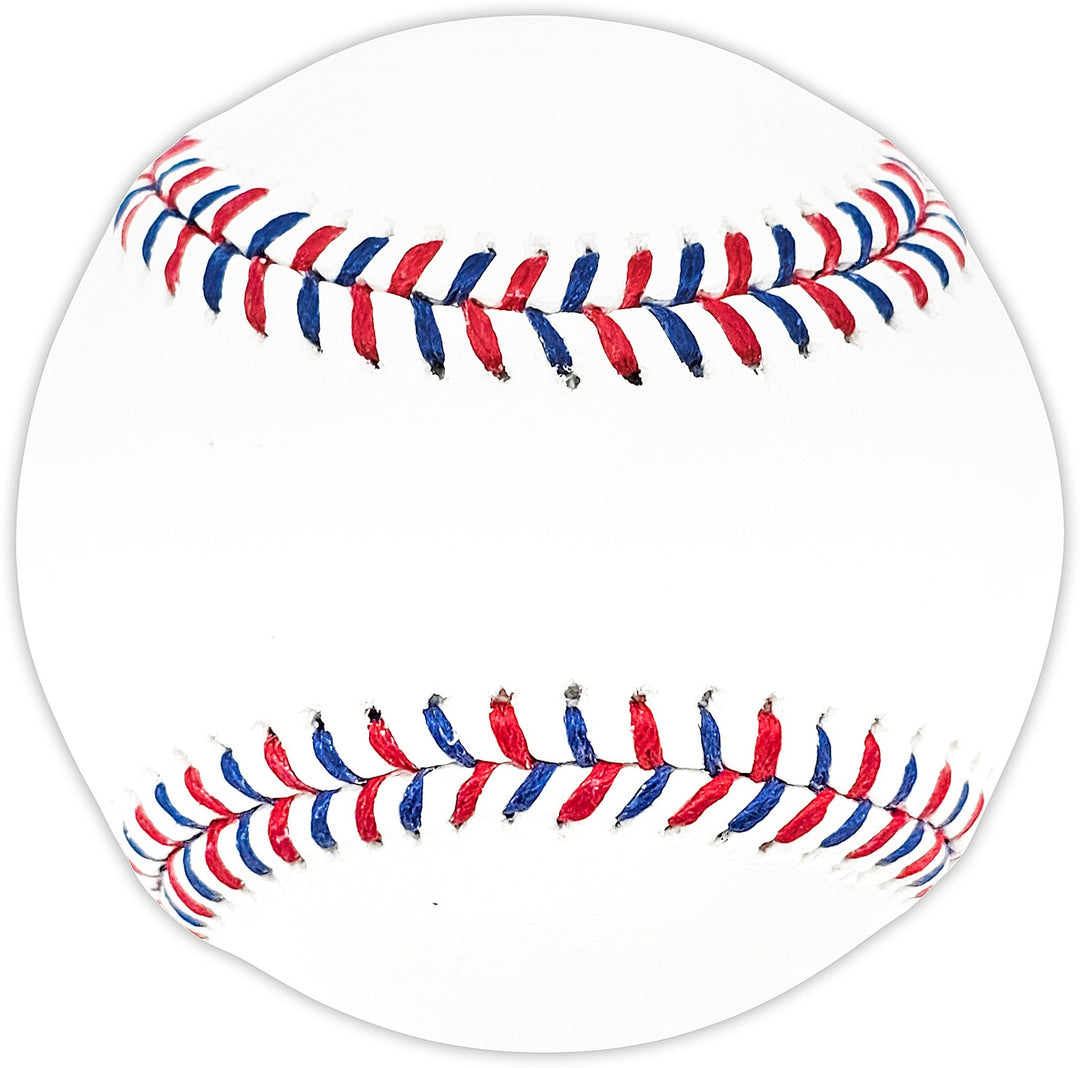 Kyle Tucker Signed 2022 ASG Logo MLB Game Baseball Cubs Astros Beckett Wit