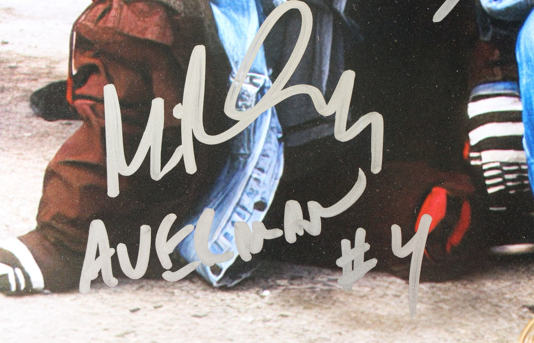 The Mighty Ducks Movie Autographed 16x20 Photo 8 Sigs Beckett 52785
