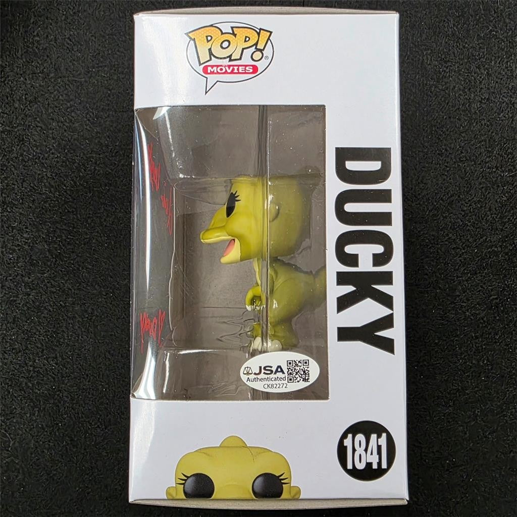 Aria Noelle Curzon signed "Ducky" Funko Pop 1841 Land Before Time autograph JSA