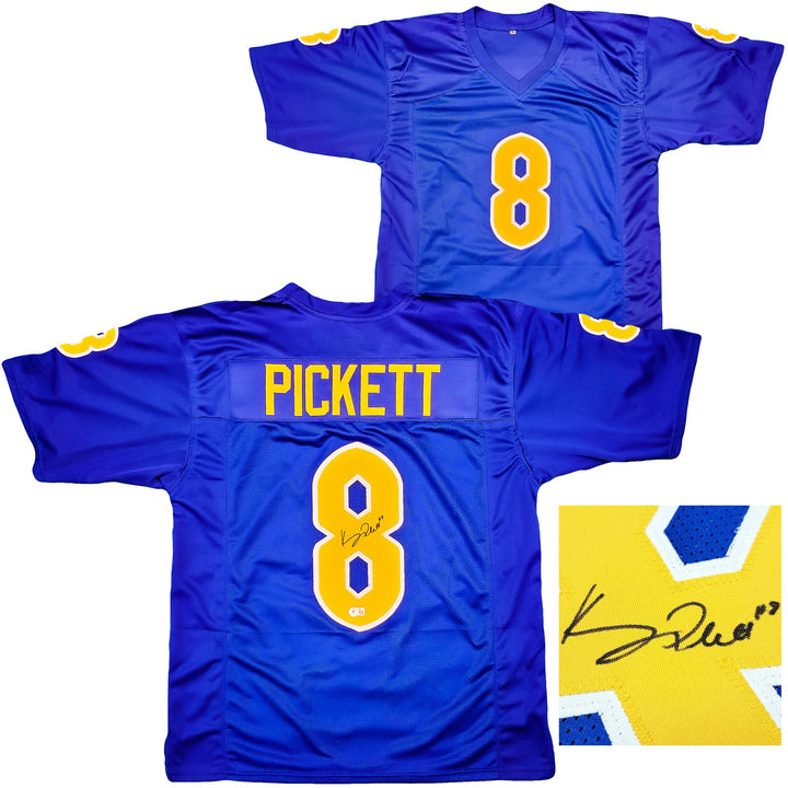 Pittsburgh Panthers Kenny Pickett Autographed Signed Blue Jersey Beckett