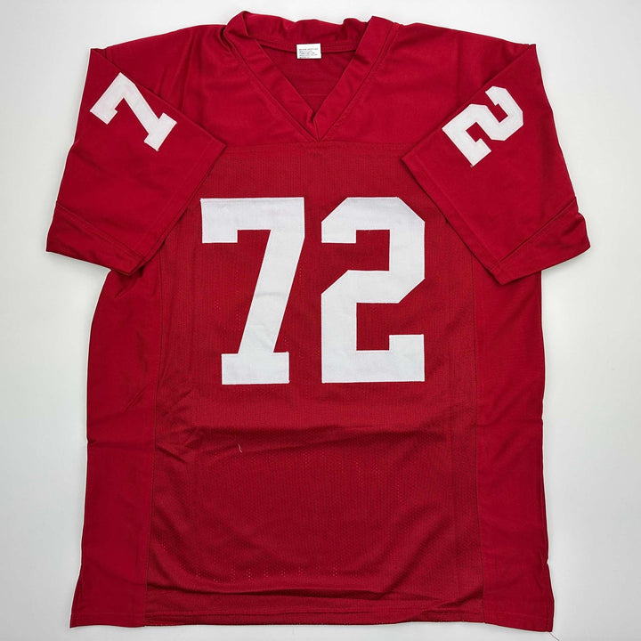 Facsimile Autographed Dan Dierdorf St. Louis Arizona Red Reprint Jersey Men's XL