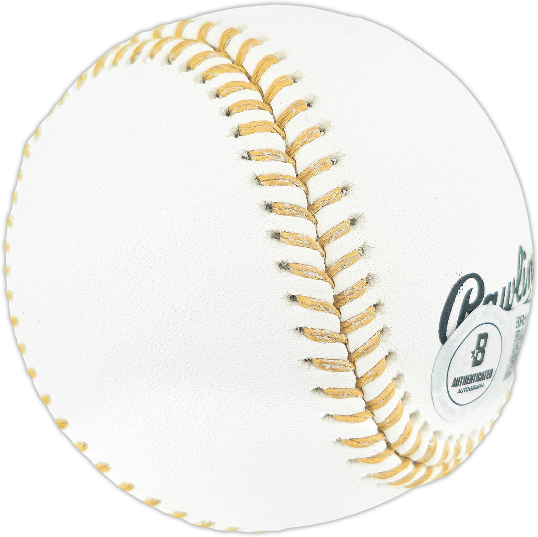 Dave Concepcion Auto Official Rawlings Gold Glove Baseball Reds "5x GG" Beckett