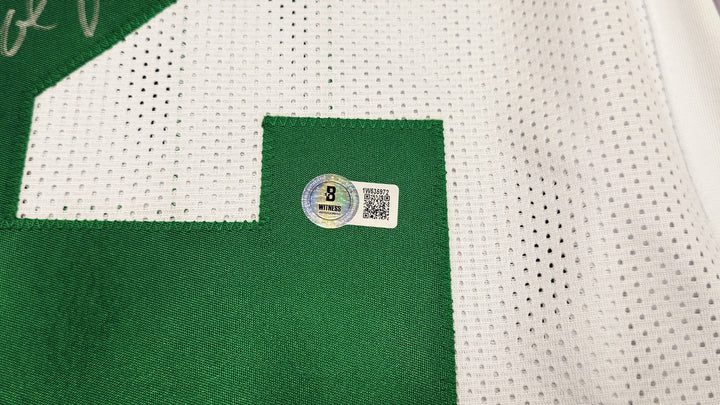 New York Jets Joe Namath Signed White Jersey Beckett Wit
