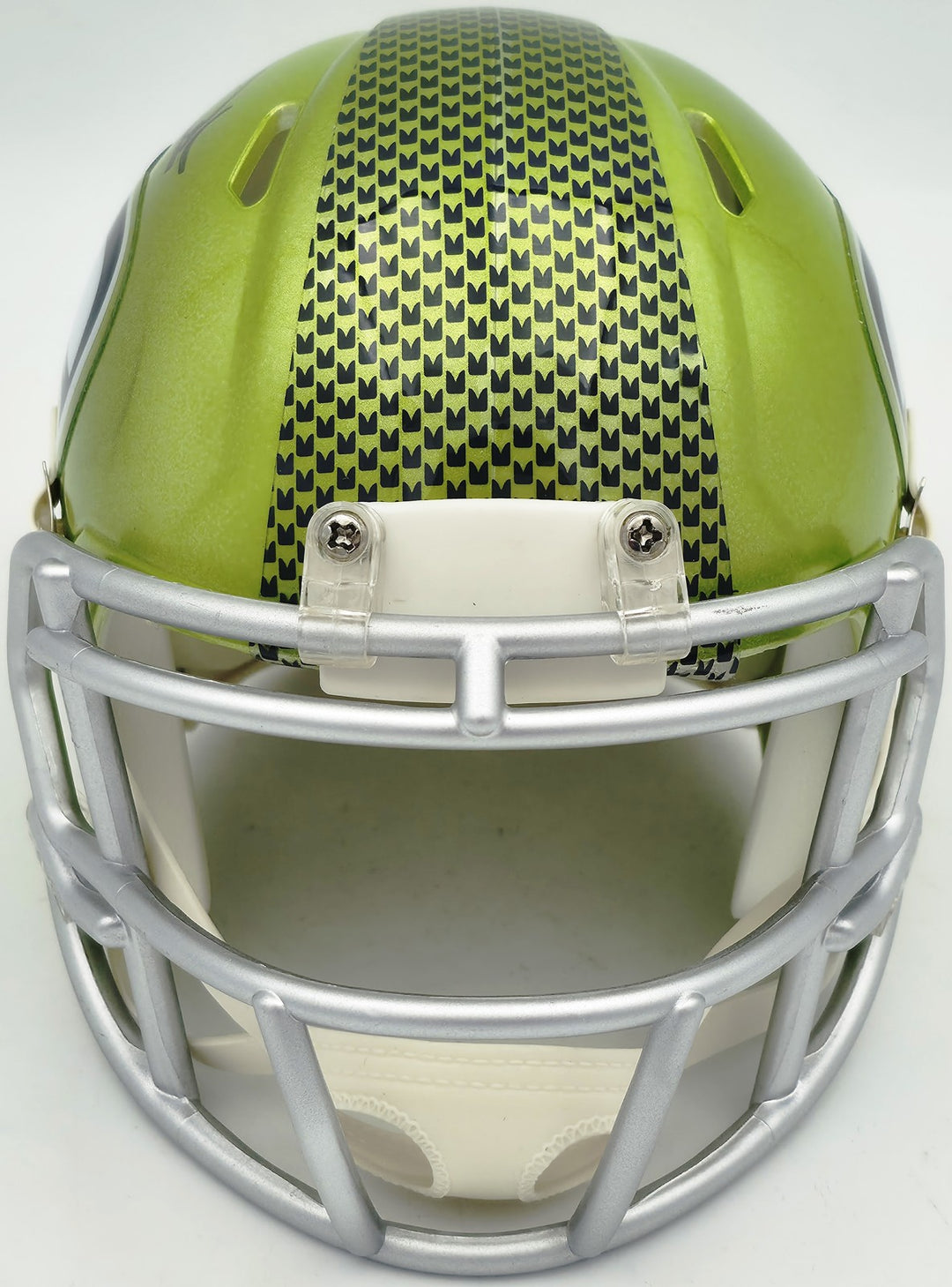 Zach Charbonnet Signed Seattle Seahawks Flash Green Speed Mini Helmet MCS Holo
