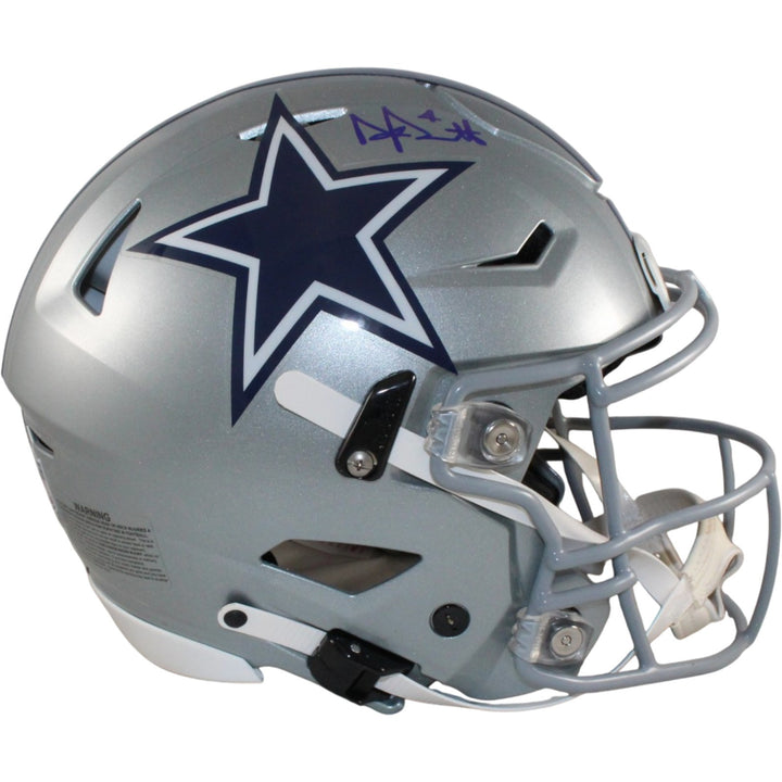 Dak Prescott Autographed Dallas Cowboys SpeedFlex Helmet Beckett 56283
