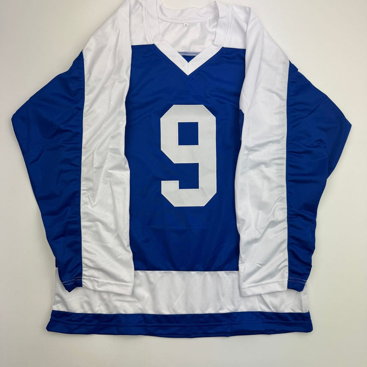 Autographed/Signed Russ Courtnall Toronto Blue Jersey Beckett BAS COA