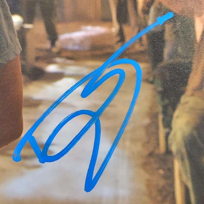 Dolph Lundgren signed The Expendables 11x14 photo autograph ~ Beckett BAS