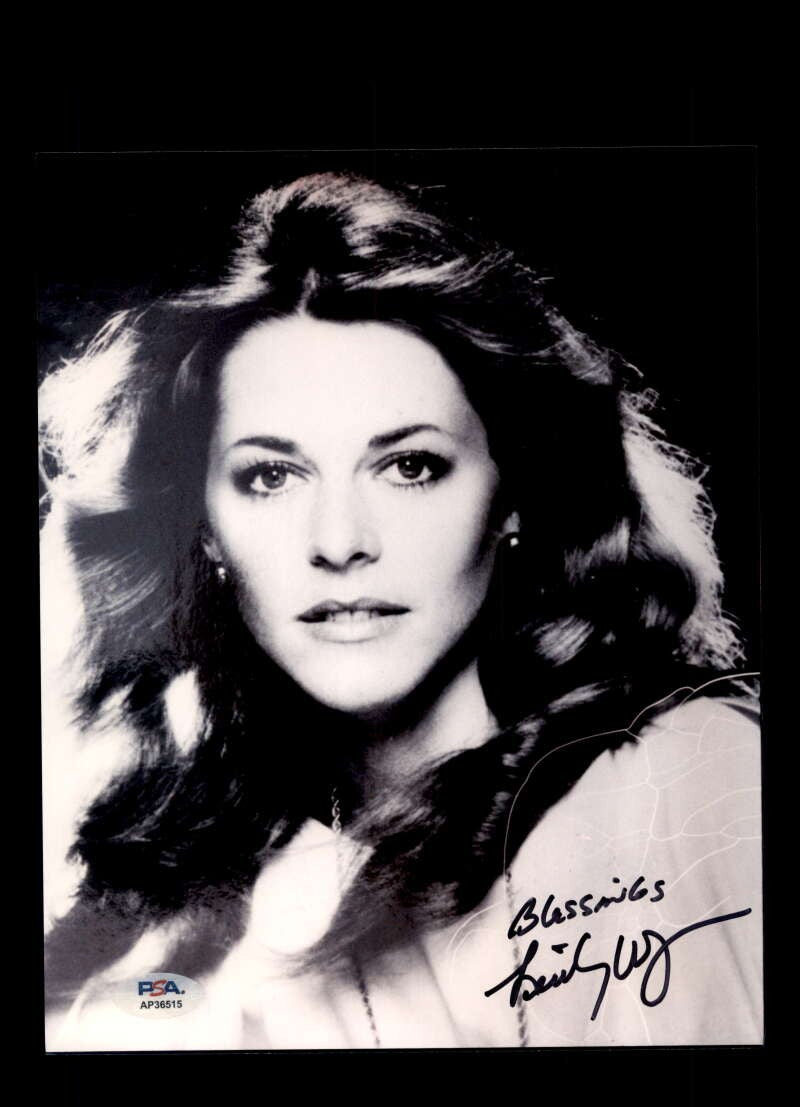 Lindsay Wagner PSA DNA Coa Signed 8x10 Photo Autographed Bionic Woman