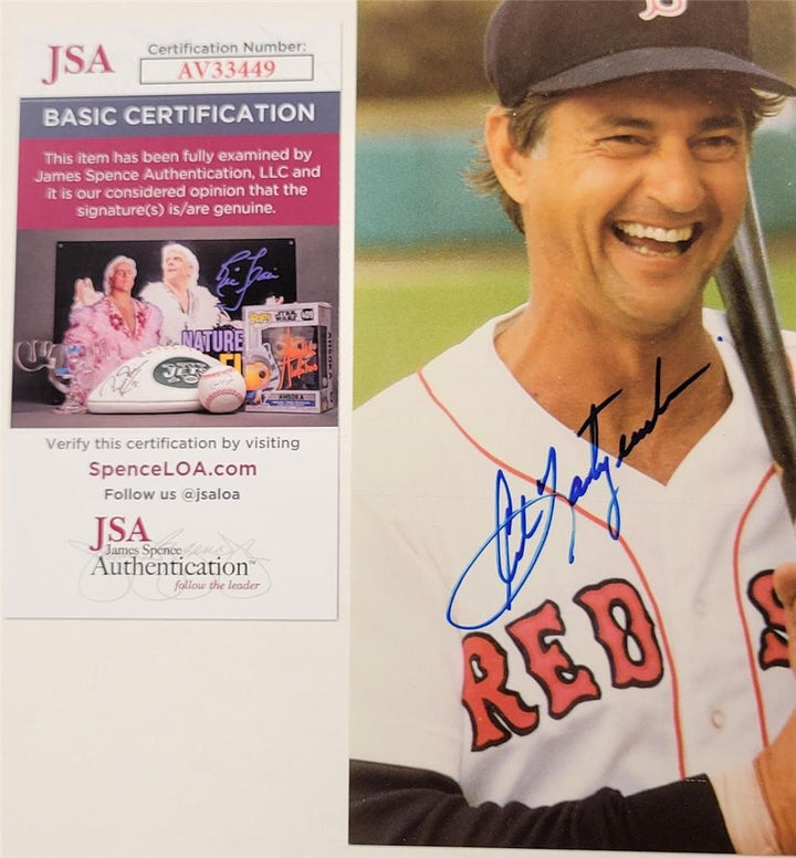 Pete Rose & Carl Yastrzemski signed 8x10 Photo autograph ~ JSA