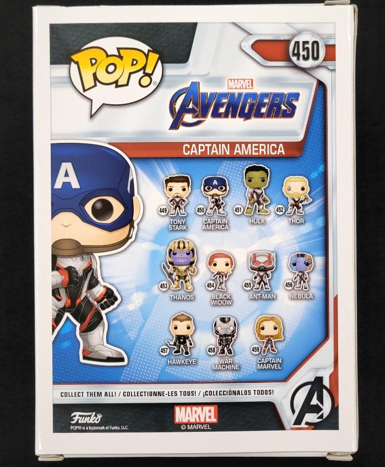 Christian Pulisic signed USA Captain America Funko Pop! autograph A~ Beckett BAS