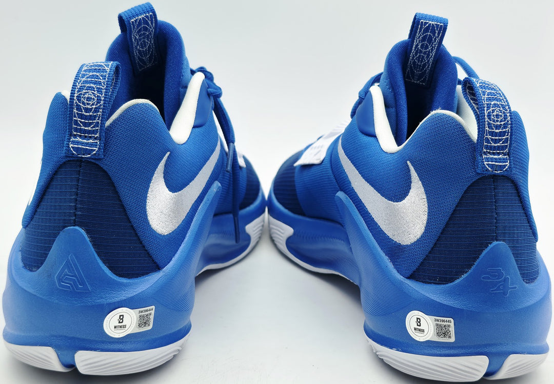 Giannis Auto 2021 PE Promo Kentucky Nike Zoom Freak 3 Game Shoes Size 16 Beckett