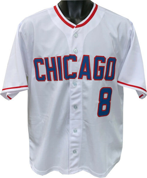 Andre Dawson signed White TB Custom Stitched Baseball Jersey XL- JSA ITP Holo