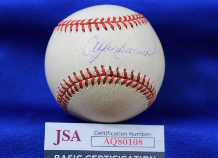 Andre Dawson JSA Coa Autograph National League ONL Signed Baseball