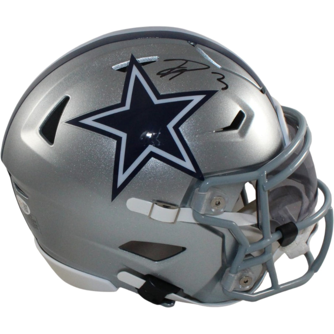 George Pickens Autographed/Signed Dallas Cowboys Mid-Size Midi Helmet JSA 56173
