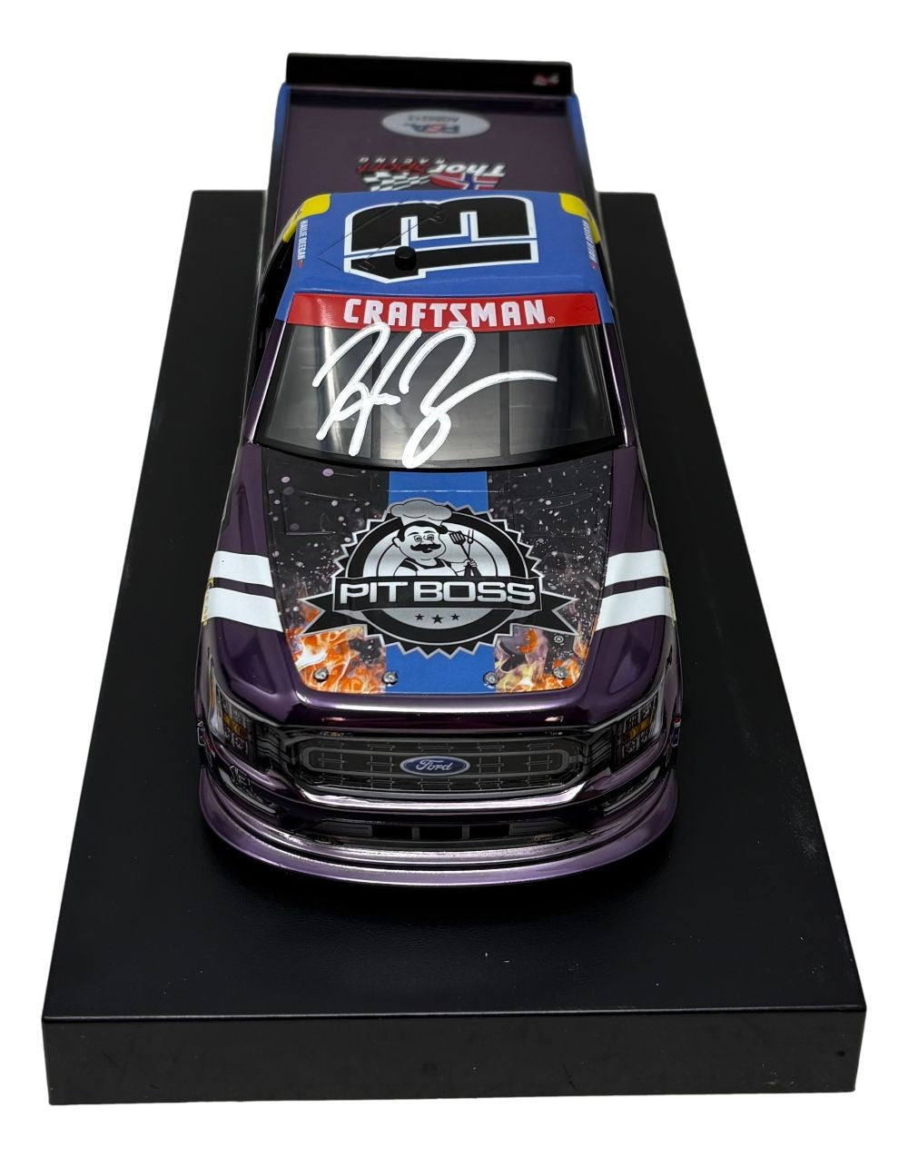 Hailie Deegan Signed 1:24 NASCAR Pit Boss Grills Die-Cast Truck PSA/DNA