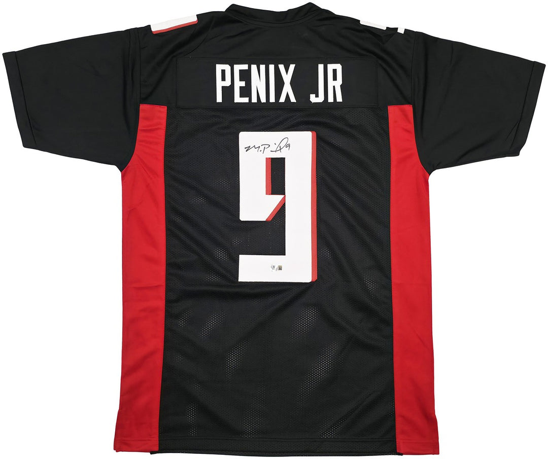 Atlanta Falcons Michael Penix Jr. Signed Black Jersey Beckett Wit