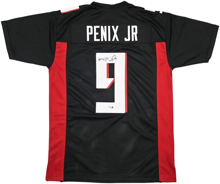 Atlanta Falcons Michael Penix Jr. Signed Black Jersey Beckett Wit