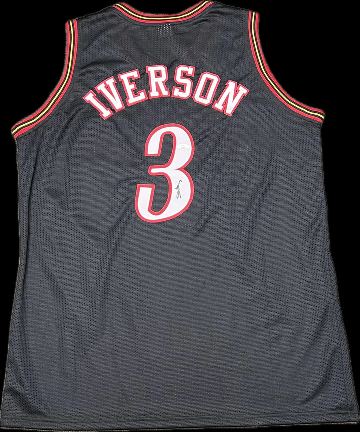Allen Iverson Signed Jersey JSA Philadelphia 76ers Autographed