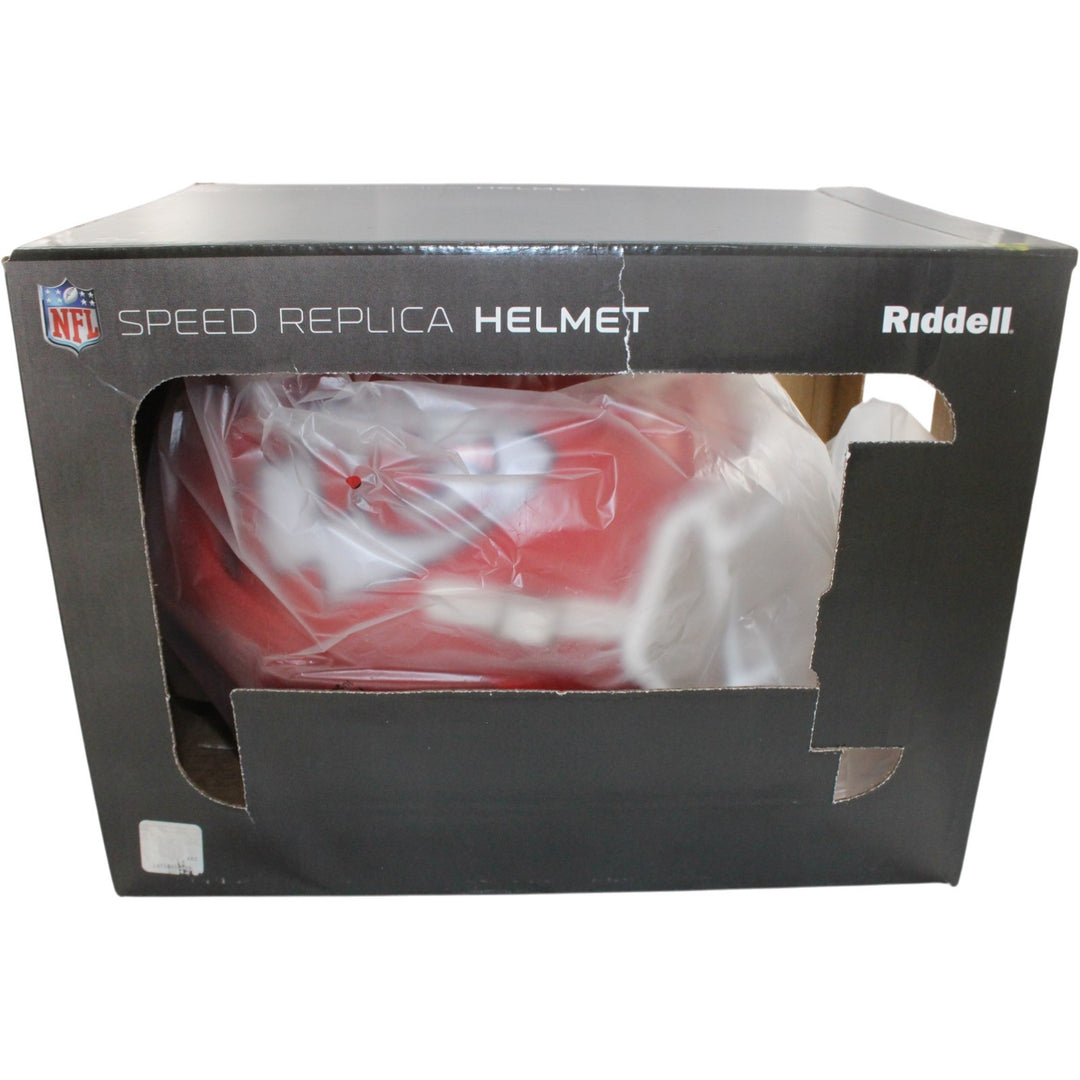 Tony Gonzalez Autographed Kansas City Chiefs F/S Helmet Beckett Witness 56409