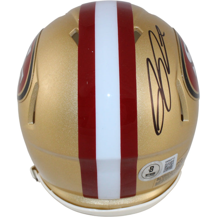 Ricky Pearsall Autographed San Francisco 49ers Mini Helmet Beckett 53652