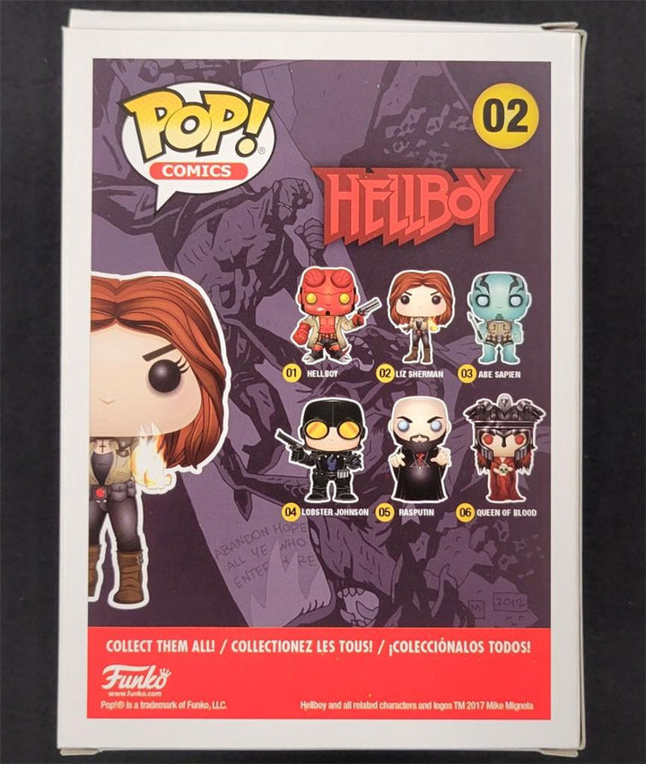 Selma Blair signed Hellboy Liz Sherman Funko Pop! 2 autograph ~ Beckett BAS