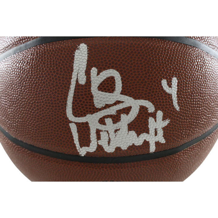 Chris Webber Autographed Golden State Warriors Logo Basketball Fanatics 57138