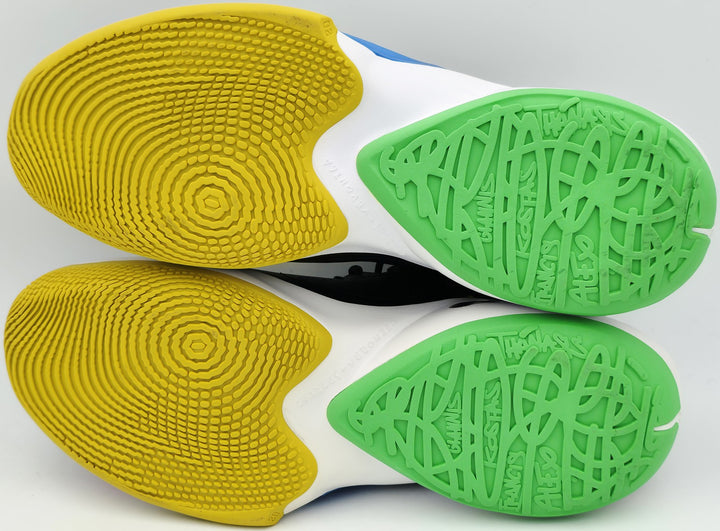 Giannis Signed PE Promo Nike Zoom Freak 5 Shoes Size 17 BAS Witness