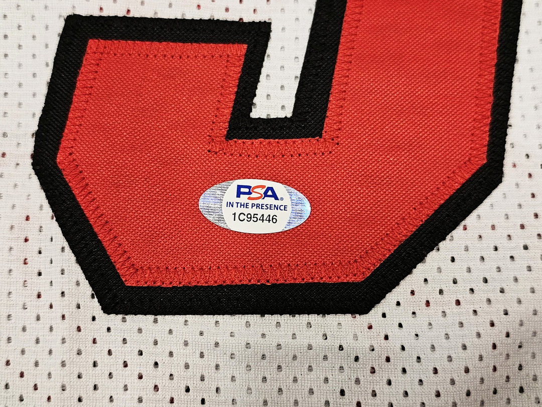 Miami Heat Shaquille Shaq O'Neal Autographed Signed White Jersey PSA/DNA