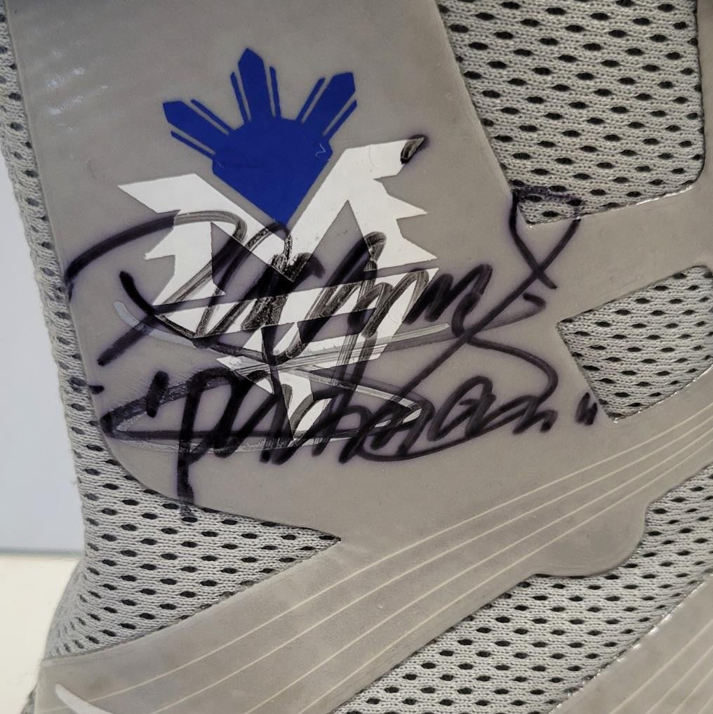Manny Pacquiao signed Nike Free HyperKO Shield Shoes Pair autograph ~ JSA