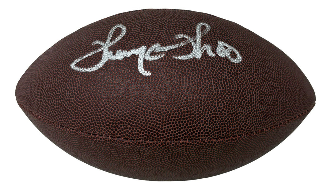 Thurman Thomas Buffalo Bills Signed NFL Wilson Super Grip Football BAS