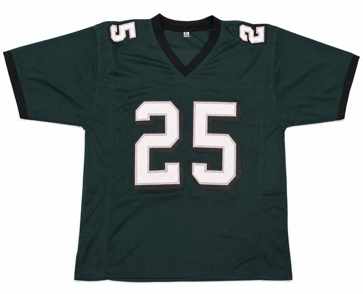 Philadelphia Eagles LeSean McCoy Signed Green Jersey JSA Witness