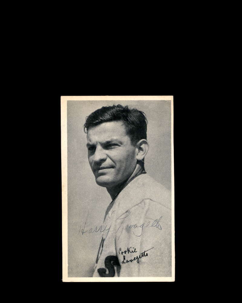 Harry Cookie Lavagetto JSA Coa Signed 1936 National Chicle Fine Pens Autograph